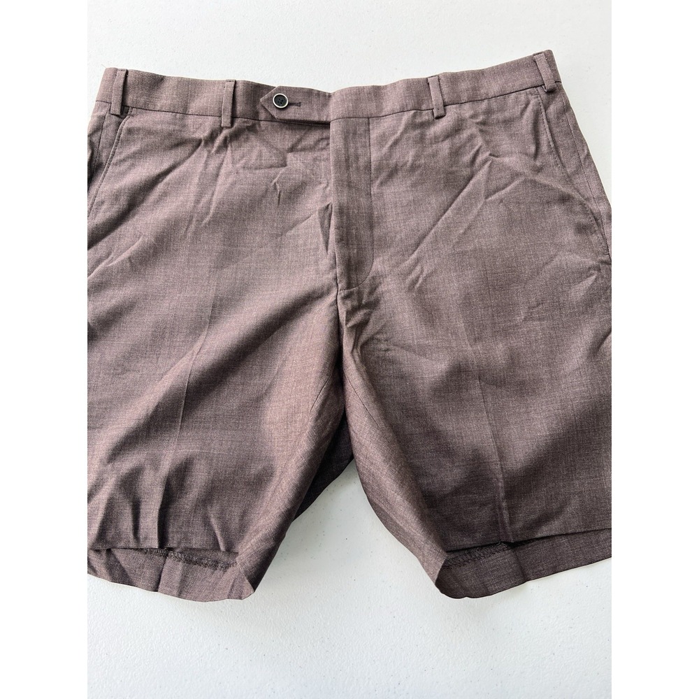 SAMUELSOHN Custom Dress Shorts 12" Inseam Mens 38 42% silk 58% wool